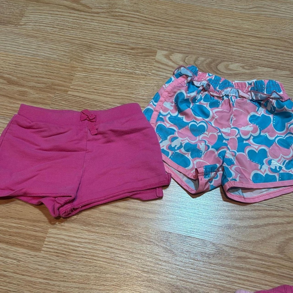 Carter's Puma Baby Girl Clothes Lot 14pc Tops Bodysuits Shorts 24 Months - Picture 2 of 8